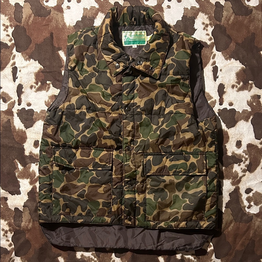 Gander Mountain Camo Vest L